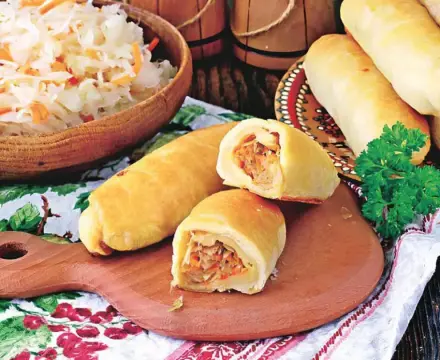Фото Утка, тушённая с капустой и рисом