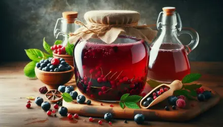 Фото Ягодный квас