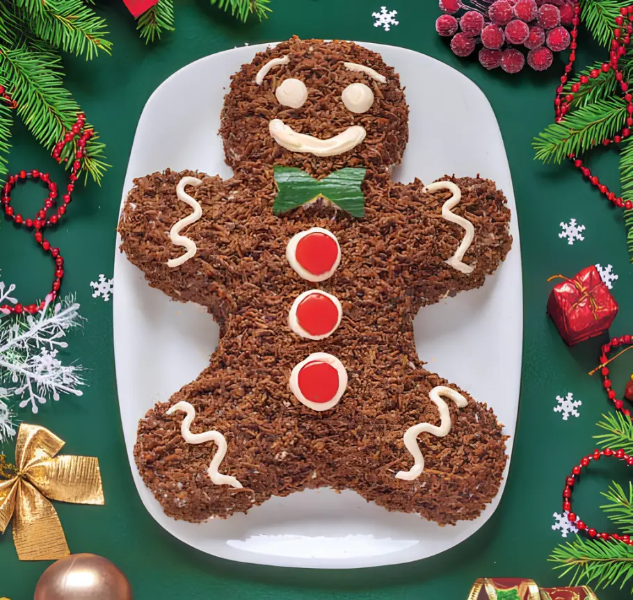 Фото готового рецепта Пряничный человечек