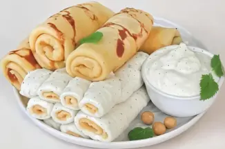 Рецепт Блины без яиц и молока
