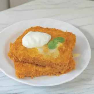 Нежная морковная запеканка