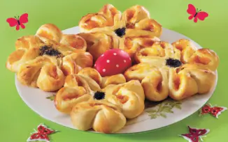 Булочки с курагой