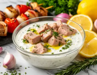 Изображение рецепта Маринад для шашлыка из индейки с йогуртом и лимоном