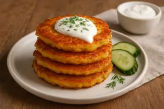 Изображение рецепта Драники с яйцом и мукой
