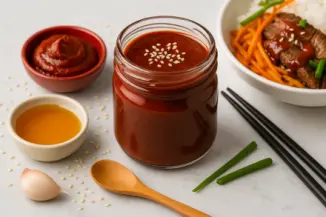 Изображение рецепта Корейский соус Кочхуджан с медом и кунжутом