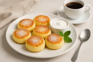 Изображение рецепта Классические сырники с яйцом и мукой