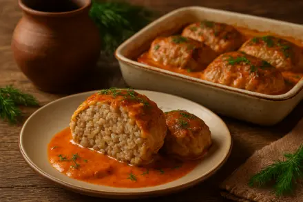 Фото Ленивые голубцы с капустой и фаршем как у бабушки