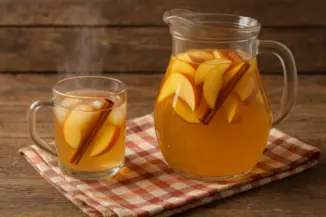 Изображение рецепта Компот из свежих яблок и корицы