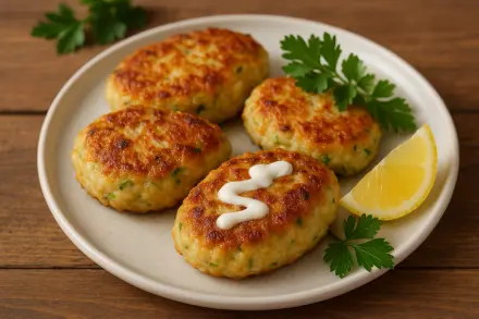 Фото Куриные котлеты с кабачком - сочные и низкокалорийные