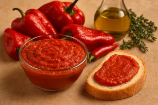 Изображение рецепта Лютеница из запеченного перца