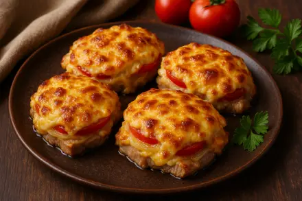 Фото Мясо по-французски