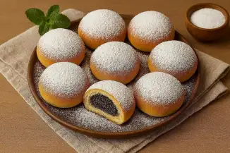 Превью рецепта Творожные булочки с маком