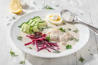 Превью рецепта Ботвинья классическая с квасом