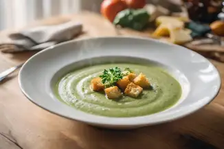 Превью рецепта Крем-суп из брокколи с сыром