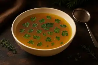 Превью рецепта Мясной бульон с пряностями