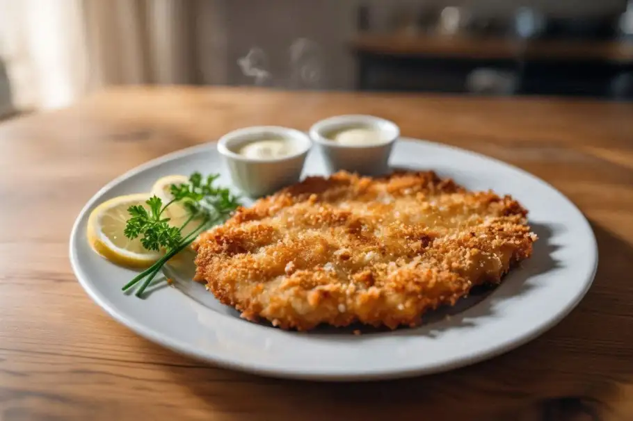 Фото готового рецепта Венский шницель