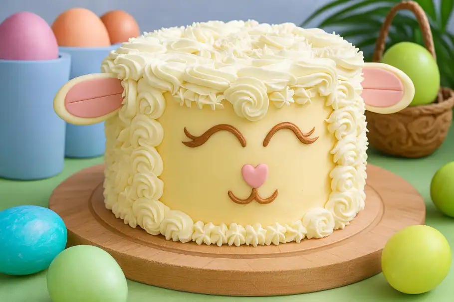 Фото готового рецепта Торт "Барашек" - нежный шоколадный десерт с кофейными нотками