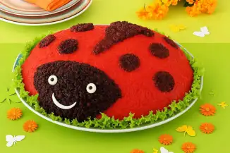 Превью рецепта Салат «Божья коровка»