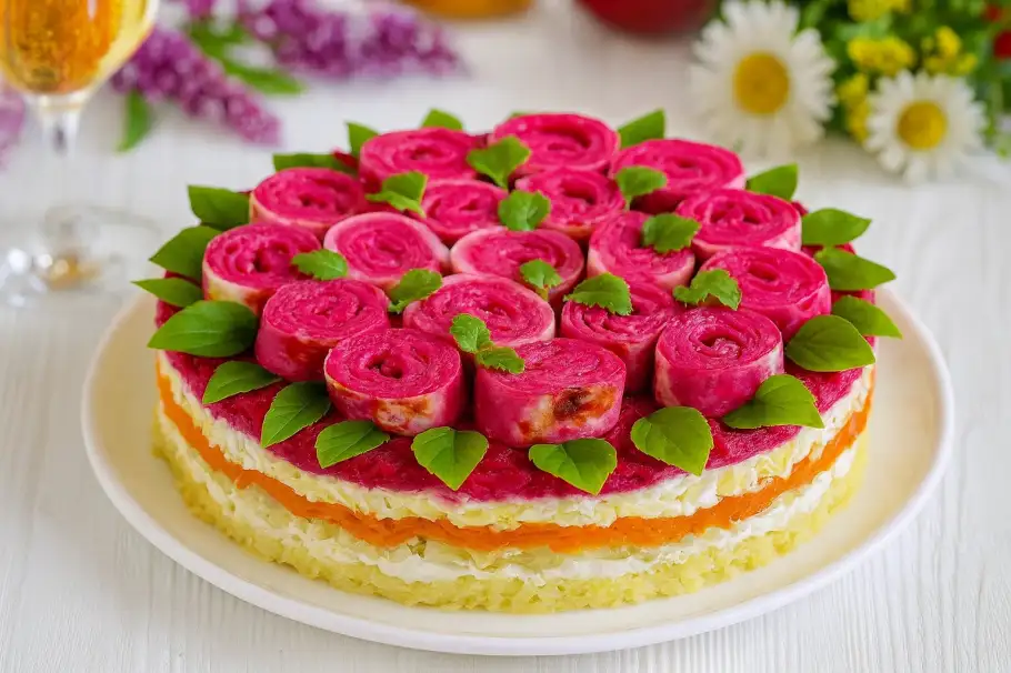 Фото готового рецепта Салат «Загадай желание»