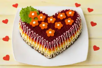 Превью рецепта Салат «Про любовь»