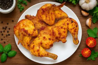 Превью рецепта Цыпленок табака в духовке