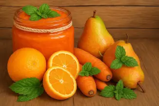 Превью рецепта Мармелад морковно-апельсиновый