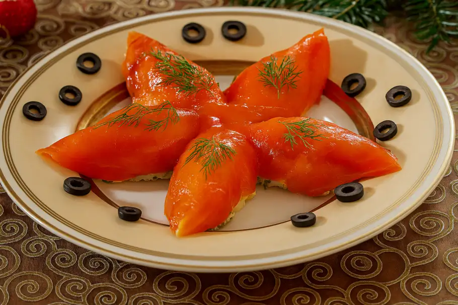 Фото готового рецепта Салат «Морская звезда»