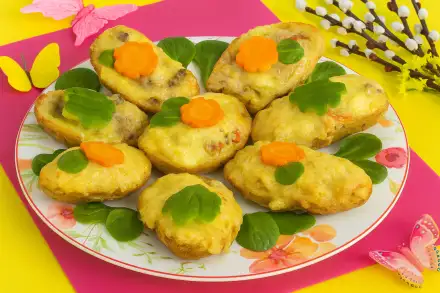 Фото Картошка с рыбкой