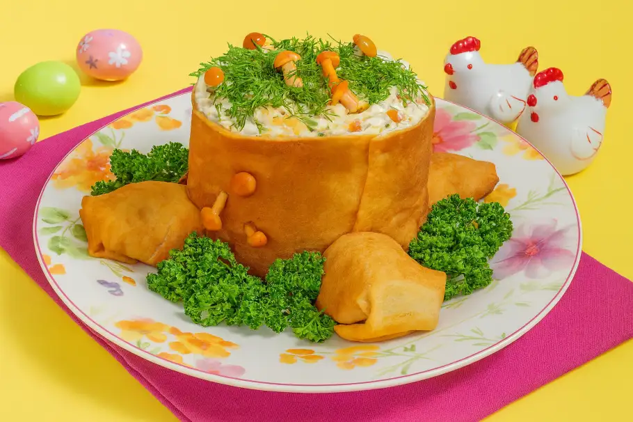 Фото готового рецепта Салат «Пенек»