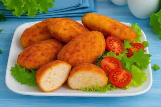 Превью рецепта Нежные котлеты из кальмаров