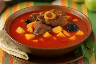 Превью рецепта Суп с бараниной и черносливом