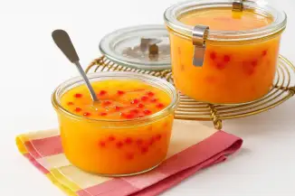 Превью рецепта Варенье из тыквы, брусники и апельсина