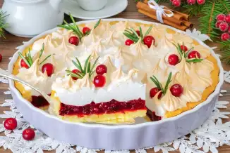 Превью рецепта Клюквенный пай
