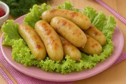 Фото Литовские картофельные колбаски