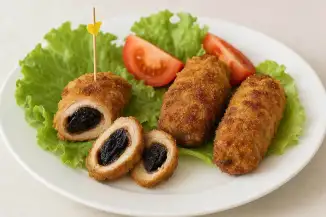 Превью рецепта Мясные рулетики с черносливом