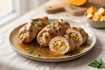 Фото Мясные рулетики