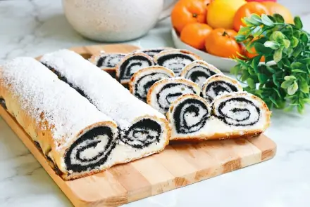 Фото Маковый рулет