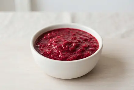 Фото Малиновый соус