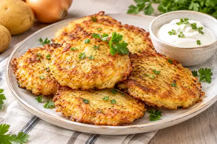 Фото Драники классические с хрустящей корочкой