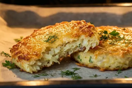 Фото Драники в духовке с хрустящей сырной корочкой