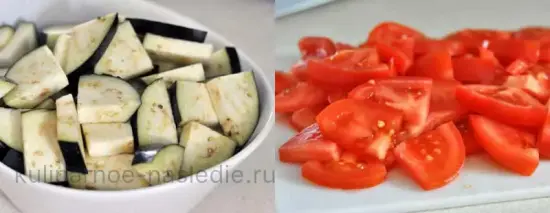 Легкий салат из баклажанов - шаг 1 (изображение)