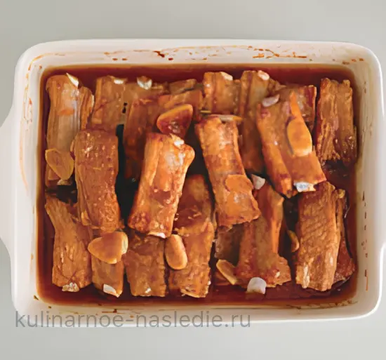 Запеченные ребрышки с картошкой по-деревенски - шаг 4 (изображение)