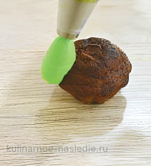 Кекс «Динозаврики» - шаг 5 (изображение)