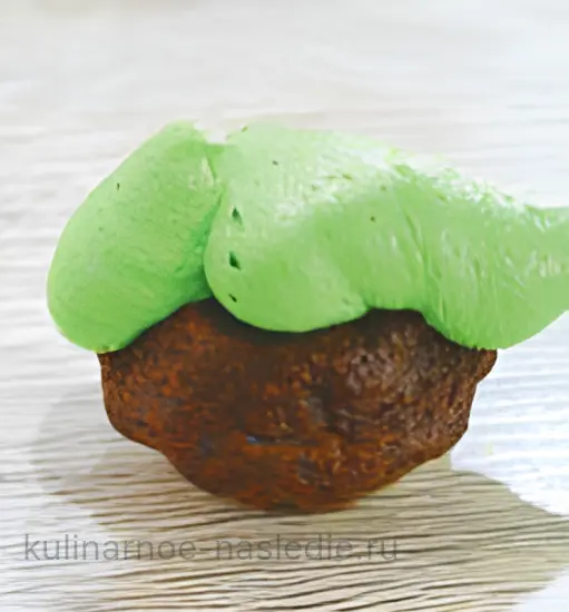 Кекс «Динозаврики» - шаг 6 (изображение)