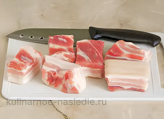 Сало сухого посола по-домашнему - шаг 1 (изображение)