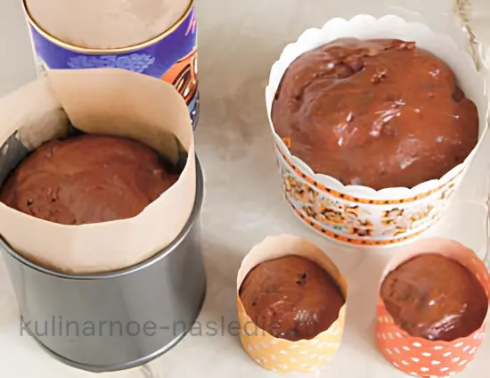 Шоколадный кулич с апельсиновым ароматом - шаг 11 (изображение)