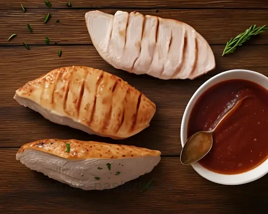 Лодочки из лаваша с курицей, сыром и помидорами - шаг 1 (изображение)