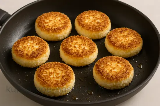 Сырники с кокосовой стружкой и манго - шаг 5 (изображение)