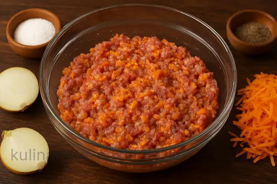 Манты с мясом и тыквой по-узбекски - шаг 2 (изображение)