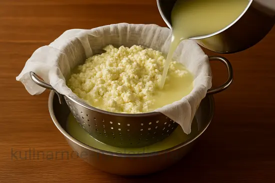 Домашний адыгейский сыр: мягкий и ароматный - шаг 5 (изображение)